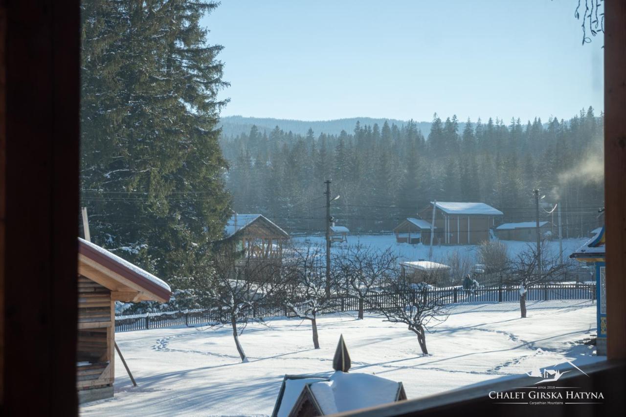 Apartments Chalet Girska Hatyna Vorokhta Exterior foto