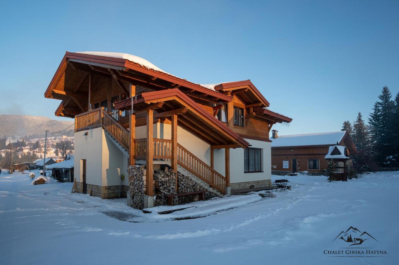 Apartments Chalet Girska Hatyna Vorokhta Exterior foto