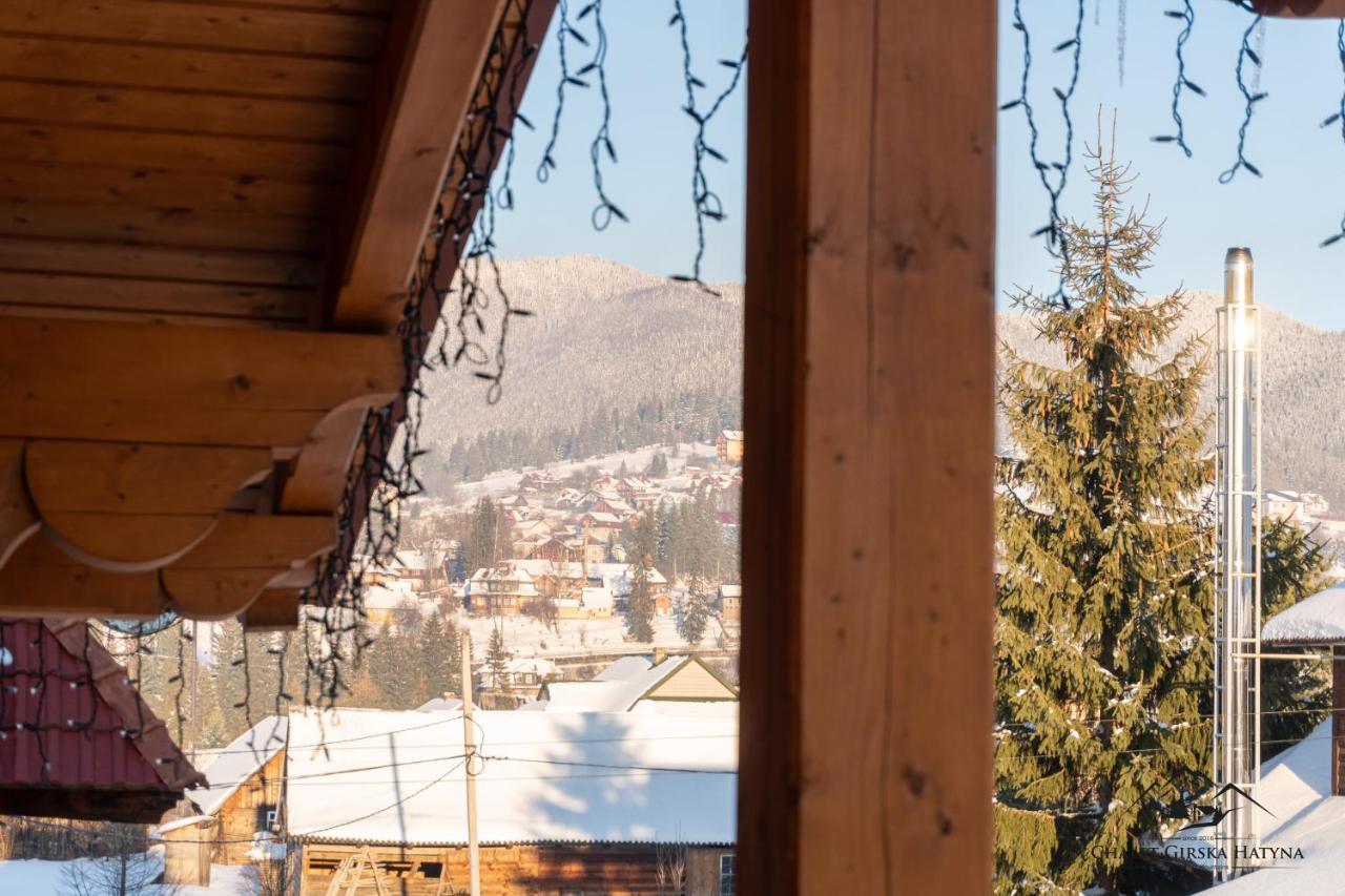 Apartments Chalet Girska Hatyna Vorokhta Exterior foto