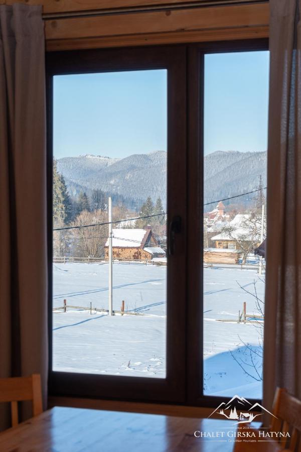 Apartments Chalet Girska Hatyna Vorokhta Exterior foto