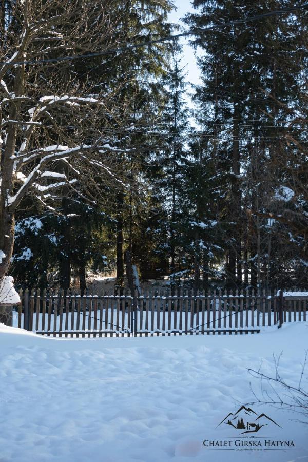 Apartments Chalet Girska Hatyna Vorokhta Exterior foto