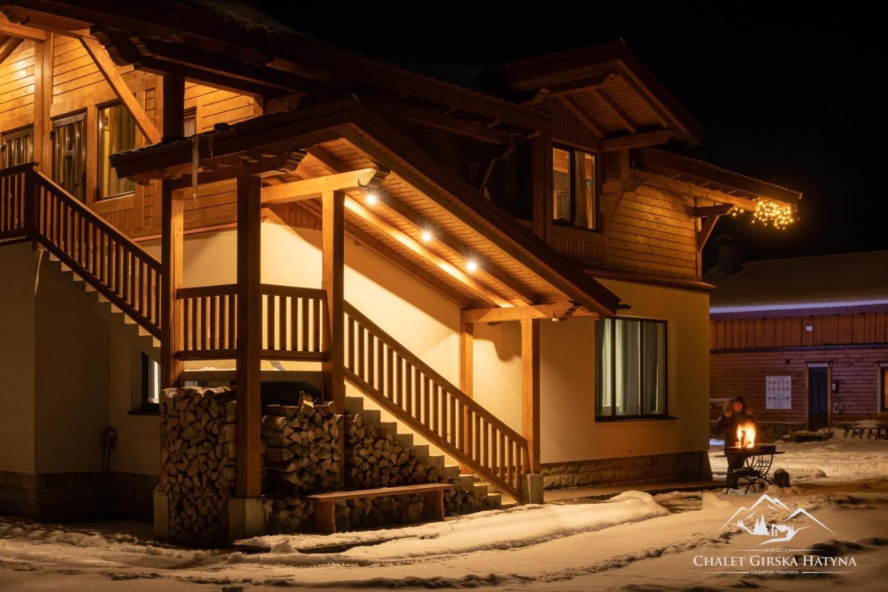 Apartments Chalet Girska Hatyna Vorokhta Exterior foto