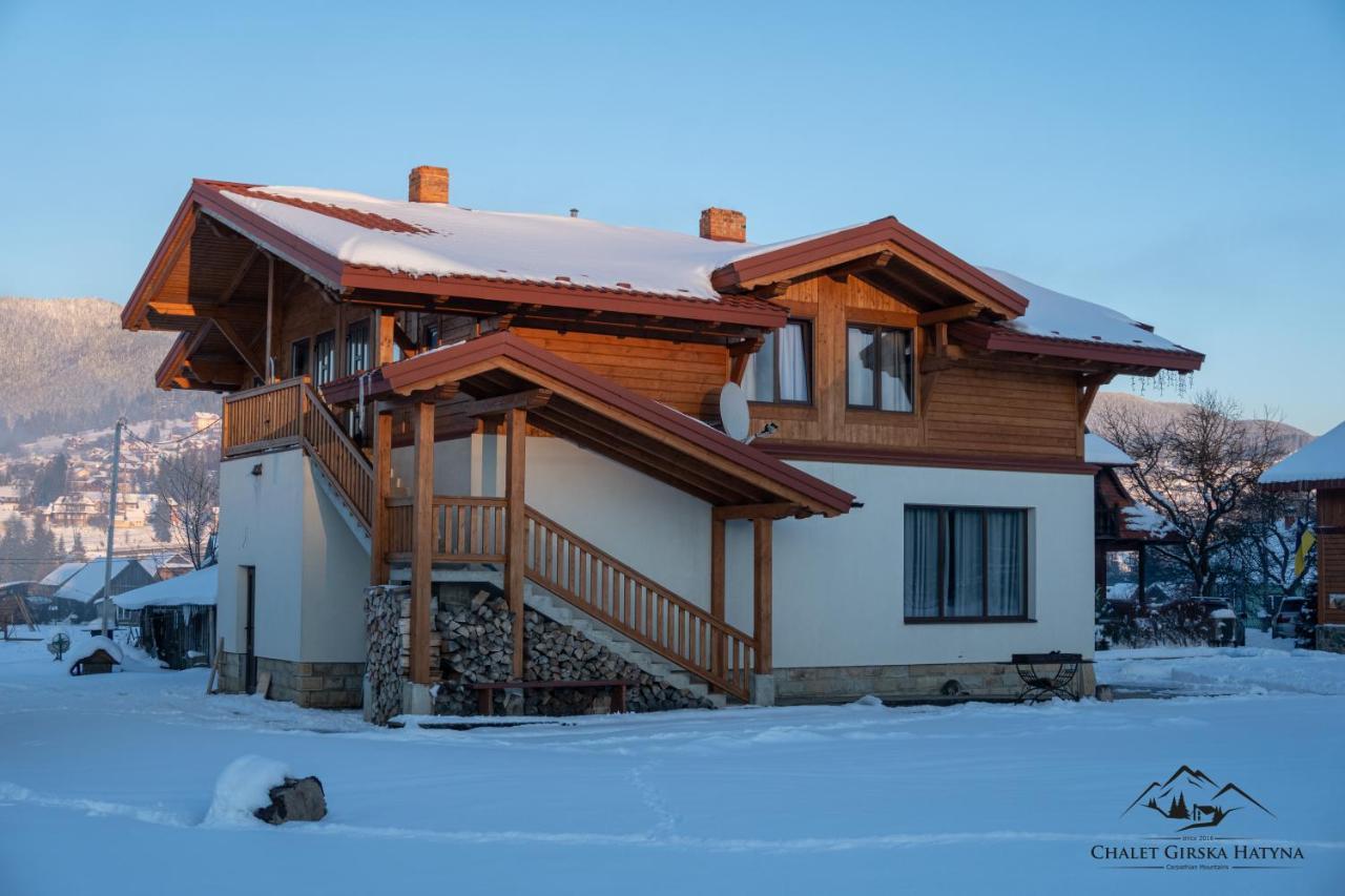 Apartments Chalet Girska Hatyna Vorokhta Exterior foto
