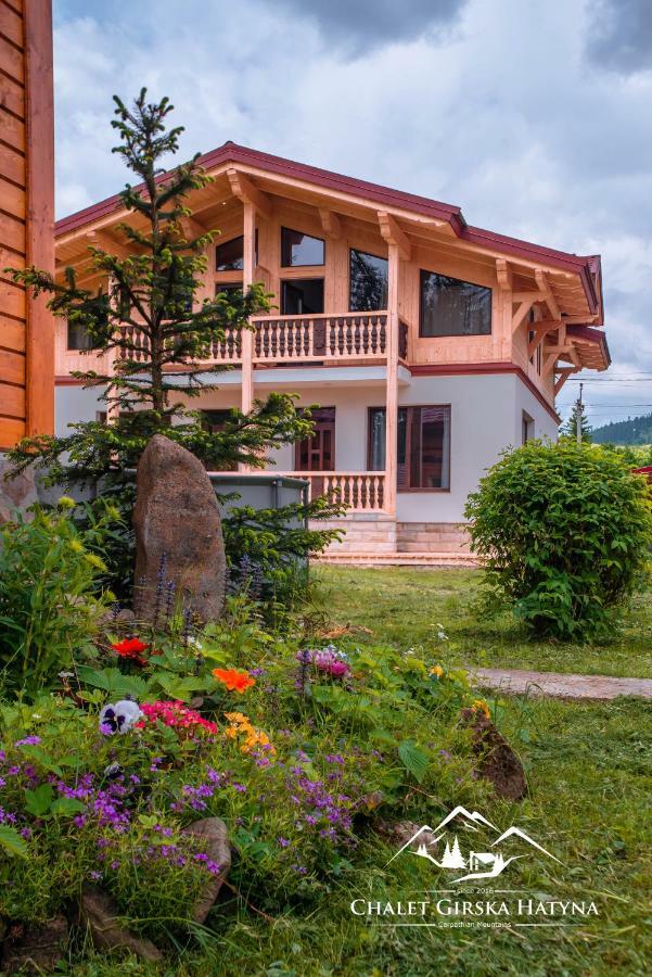 Apartments Chalet Girska Hatyna Vorokhta Exterior foto