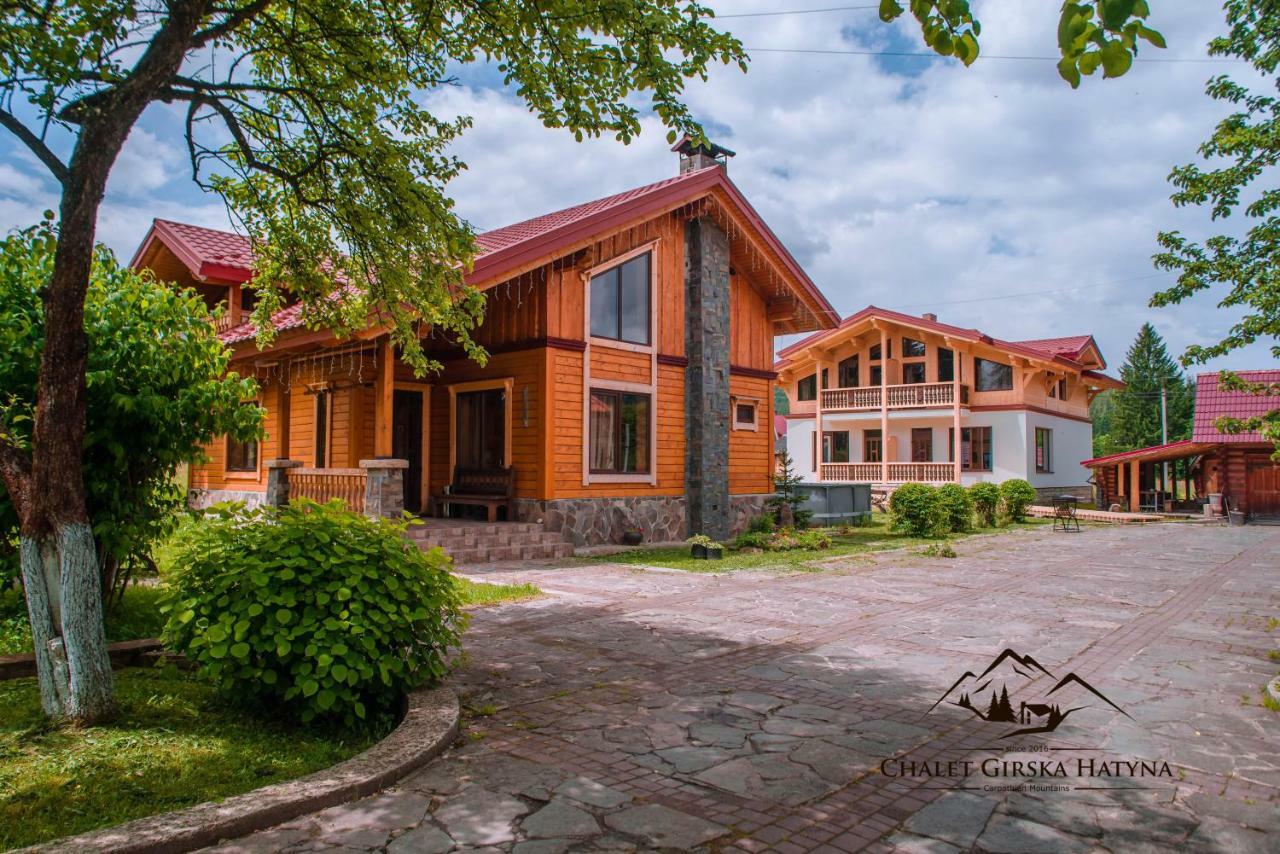 Apartments Chalet Girska Hatyna Vorokhta Exterior foto