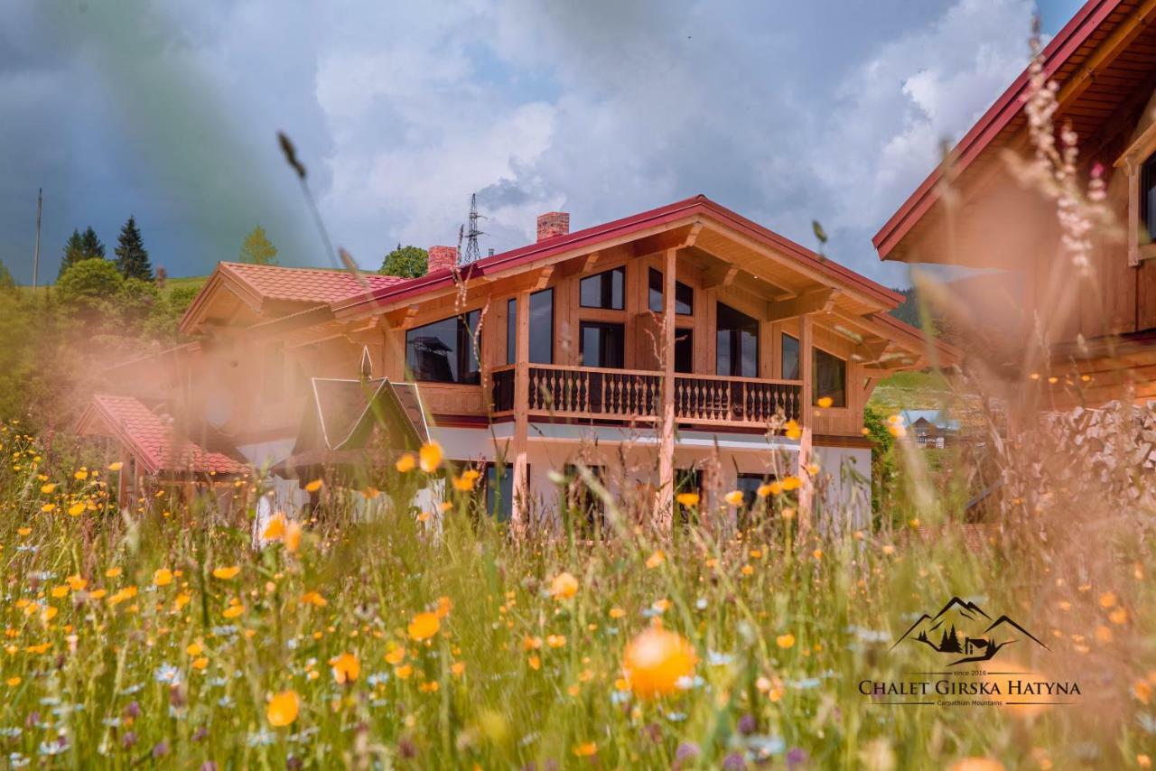 Apartments Chalet Girska Hatyna Vorokhta Exterior foto